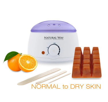 Natural Way Hard Wax: Face & Body Waxing |Hard Wax Warmer Kit